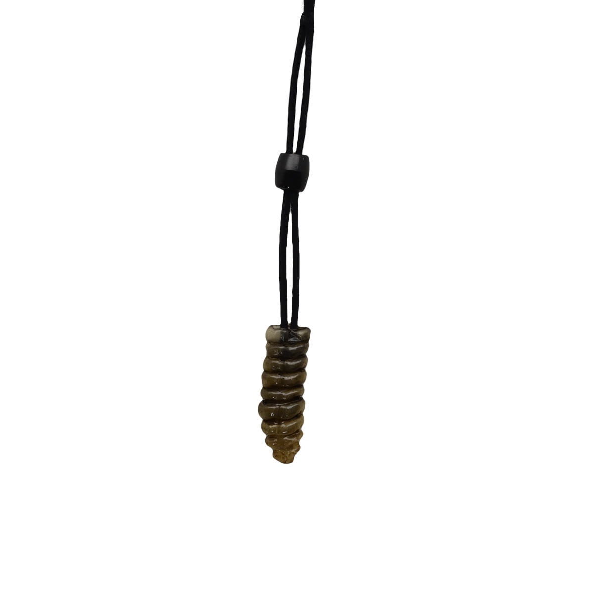 COPPERTIST.WU Brass Rattlesnake Tail Rattle Pendant Necklace Fidget Jewelry  for Women Men (with 31.5'' Cowhide Chain) - Walmart.com